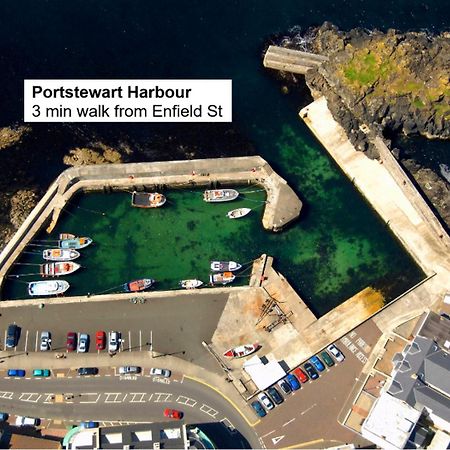 Enfield Street House Behind Portstewart Promenade With Partial Sea View From Front 3 Bed Sleeps 7 Exterior foto