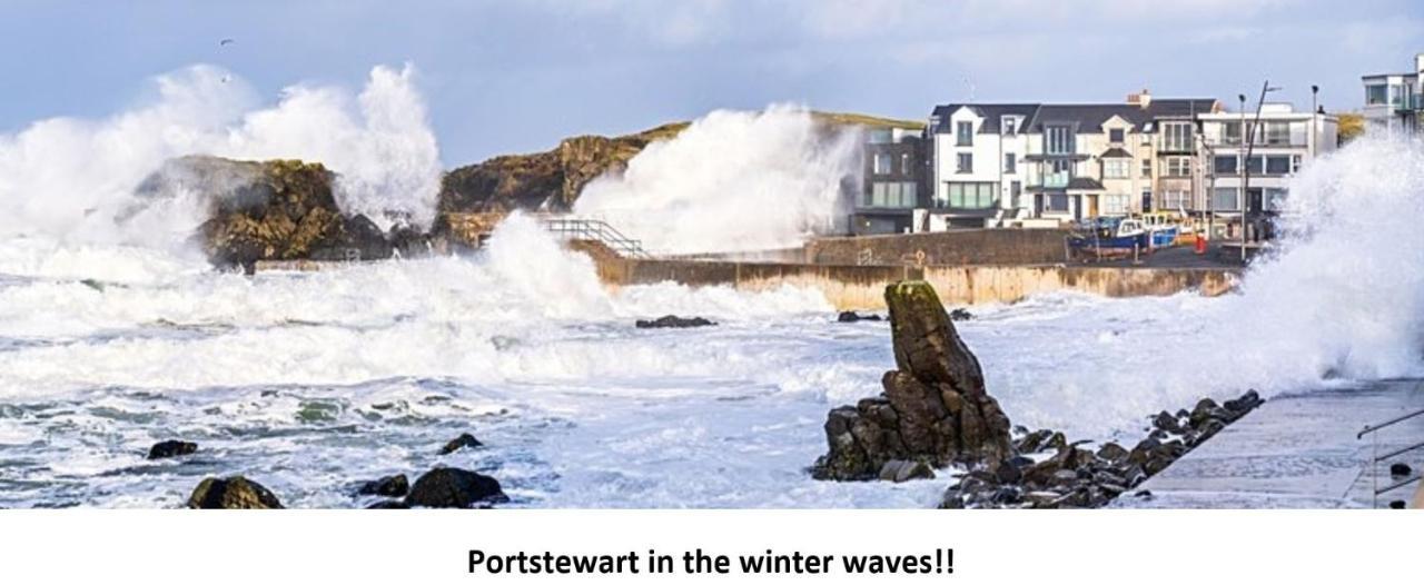 Enfield Street House Behind Portstewart Promenade With Partial Sea View From Front 3 Bed Sleeps 7 Exterior foto